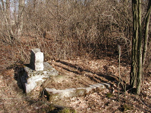 Cmentarz ewangelicki w Zawadach.